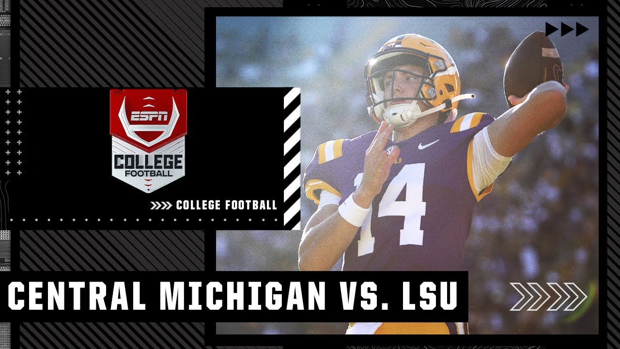 Central Michigan Chippewas at LSU Tigers | Full Game Highlights
