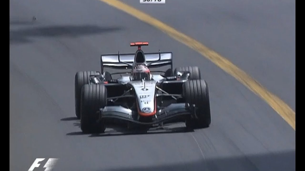 Monaco 2005 GP: Räikkönen käy varikolla ja säilyttää johtoaseman