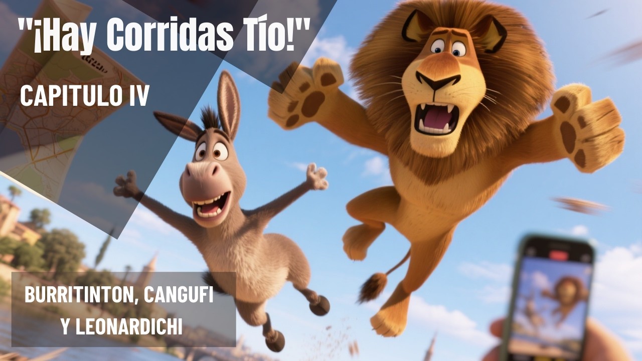 Burritinto, Cangufi y Leonardichi CAP 4 - ¡Hay Corridas Tío! + Canción 