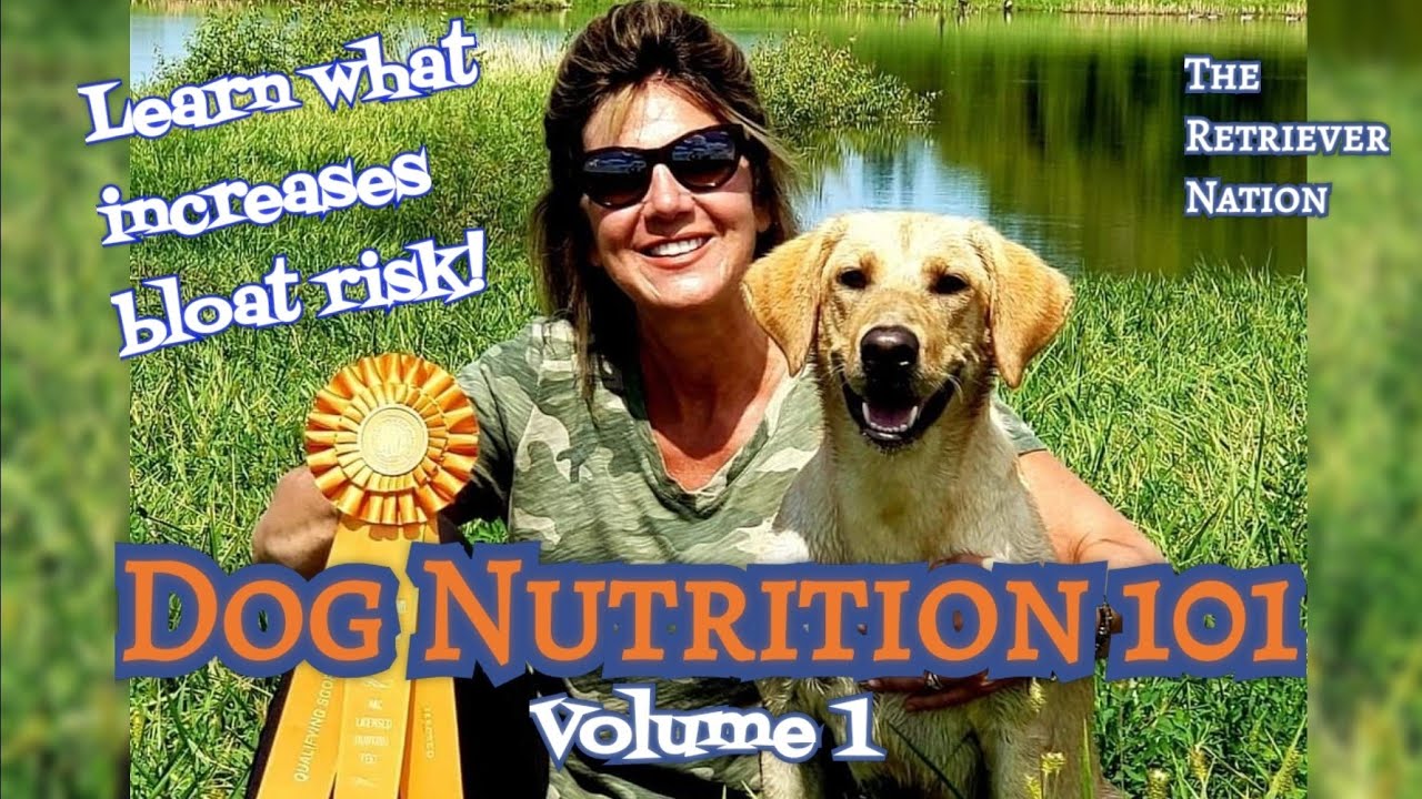 Dog Nutrition 101, Vol.1~Safe and Harmful Antioxidants~Dog Bloat~Read a Dog Food Label Like a Pro!
