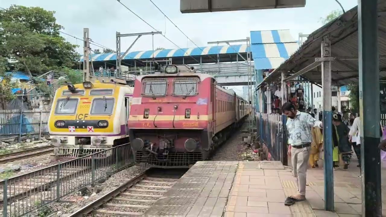 High-speed action at Mumbai Suburban section |