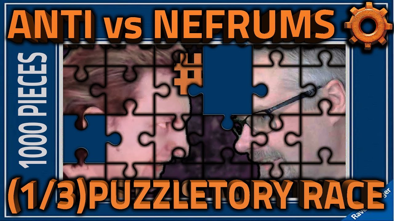 Factorio Puzzletory Speedrunner Race (1/3) - AntiElitz vs. Nefrums [#16]