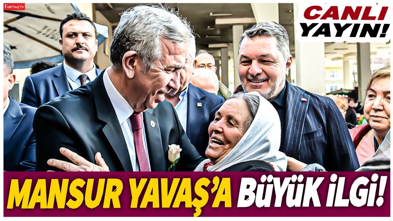 Mansur Yavaş'a Ankaralılardan büyük ilgi! 