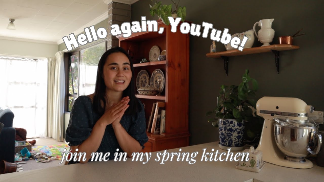 Hello again, YouTube | spring sweet treats + baking for our anniversary!