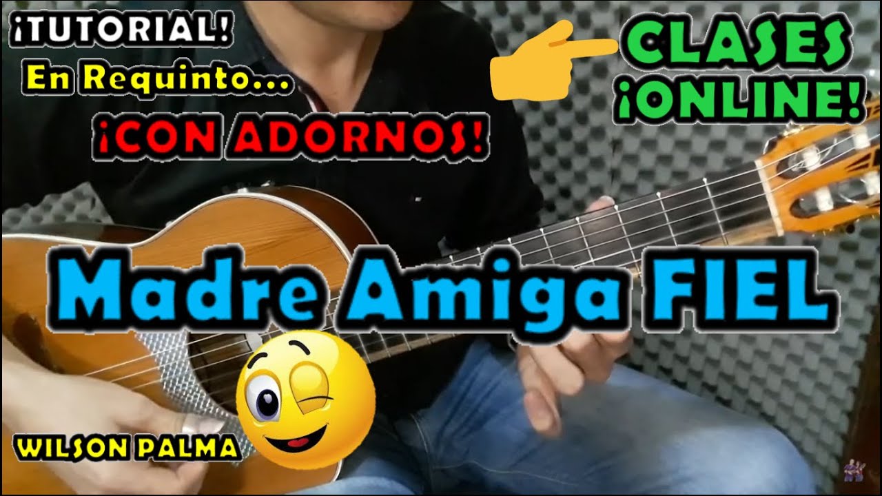 🛑Tutorial MADRE AMIGA FIEL en REQUINTO con ADORNOS | FACIL de APRENDER | Wilson Palma