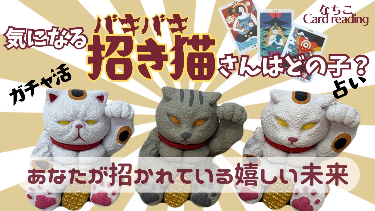 【招き猫づくし】あなたが招かれている嬉しい未来【観た時タイミング】