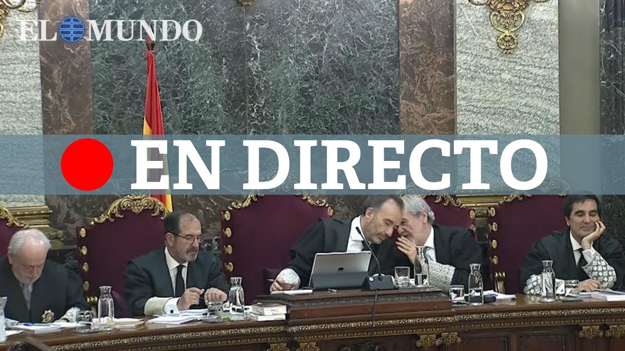 Juicio al proc&eacute;s en el Supremo: los v&iacute;deos del 1-O, en directo