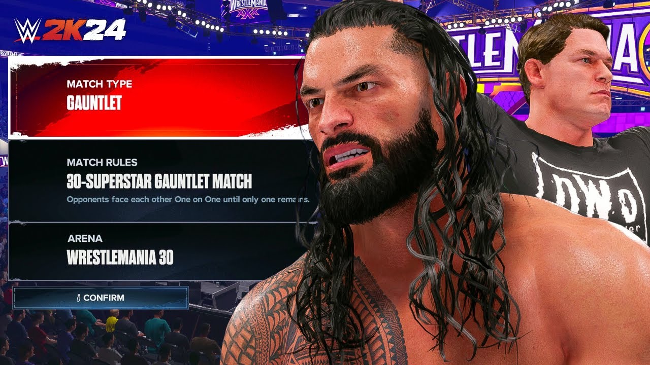 WWE 2K24 Live Stream - Who is the King of Gauntlet Match In WWE 2K24