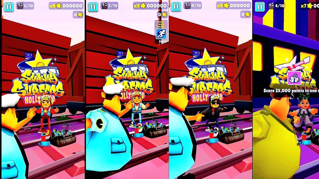 Subway Surfers : Jake Star | Jake Core | Jake Dark | Holly Blobbuster Character Game Play 