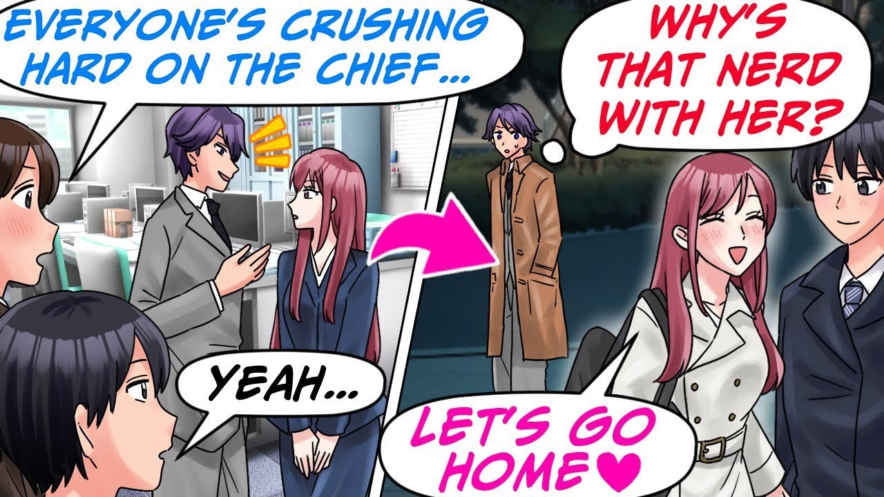 A Jealous Colleague Sees My Beautiful Boss Being Sweet to Me, Her Boyfriend! And… [RomCom Manga Dub]