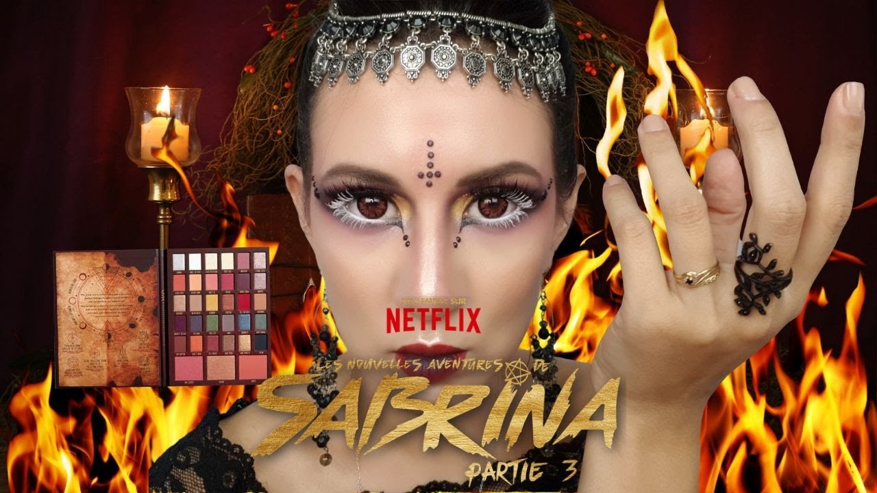 NYX x Sabrina en collaboration avec Netflix- Je me transforme en sorcière grâce à Sabrina