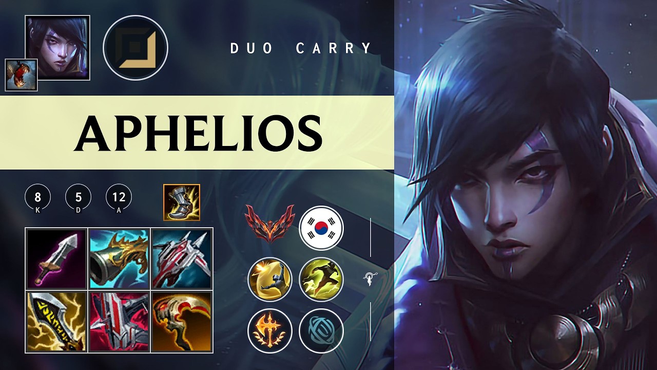 Aphelios ADC vs Kai'Sa - KR Grandmaster Patch 26.05