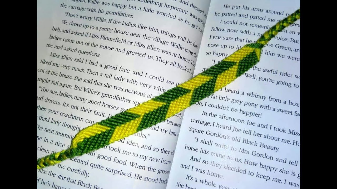 اجدد شكل لحظاظه المثلثات😄(اساور الصداقة) Diy bracelet