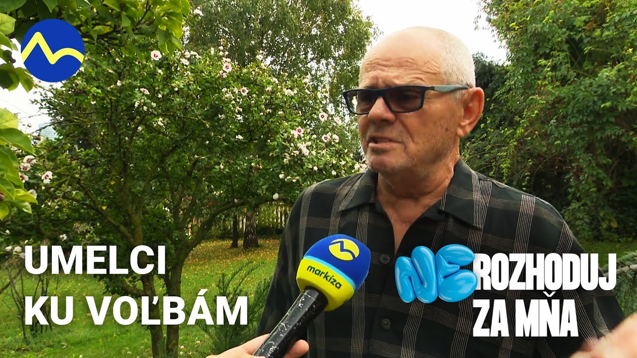 Umelci sa vyjadrili ku voľbám | Nerozhoduj za mňa