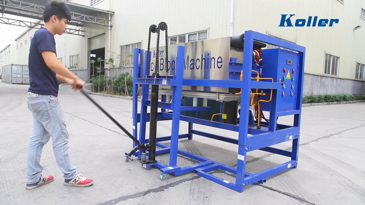 KOLLER 1ton/day Automatic Type Ice Block Making Machine DK10