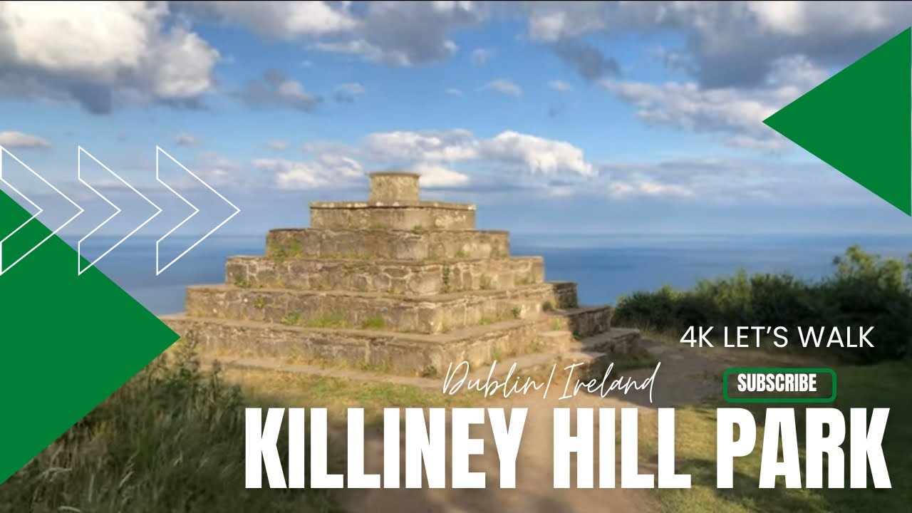 [4k] Walking in Killiney Hill Park - Dublin/Ireland