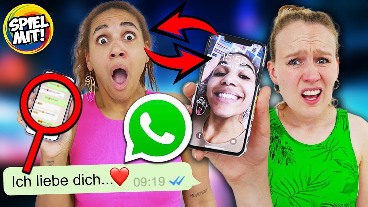 24H HANDY TAUSCHEN! Was machen Ally & Kathi mit dem Handy des anderen?!