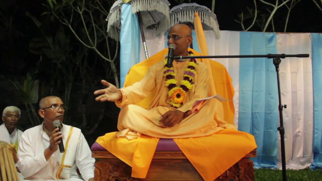 HH Haladhar Swami,  Bali Tour 1