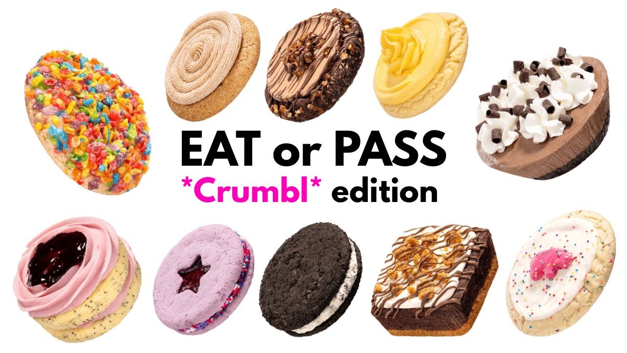 ULTIMATE CRUMBL CHALLENGE | EAT or PASS? 💖🍪