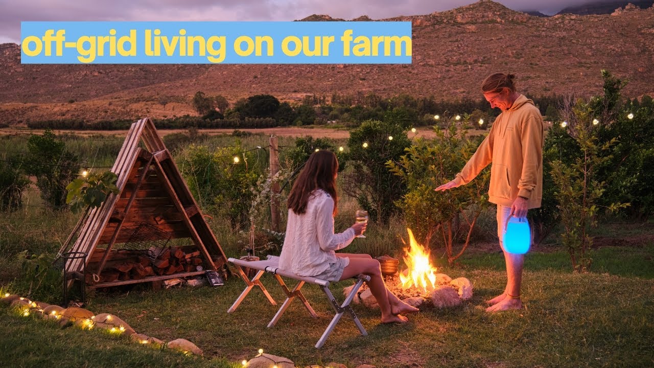 Maintaining our homestead in the mountains of South Africa
