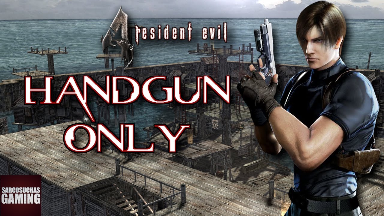 RE4 PC 60fps Mercenaries - Leon - Waterworld - Handgun & Grenades Only