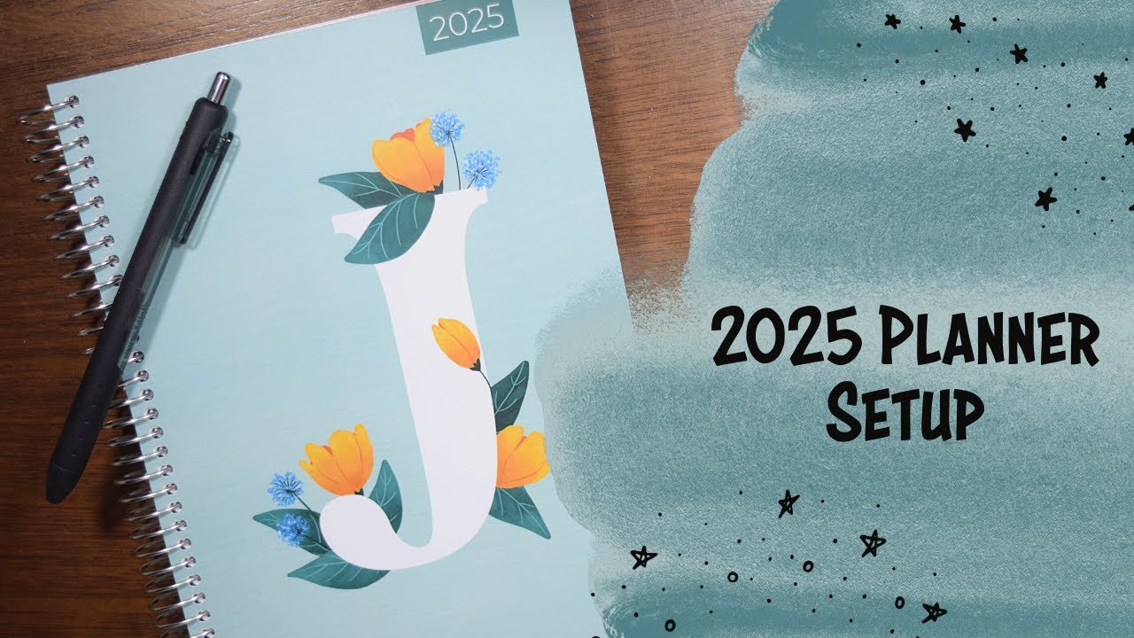VLOGUARY Day 10 // pen-only planner 2025 setup (Plum Paper Planner)