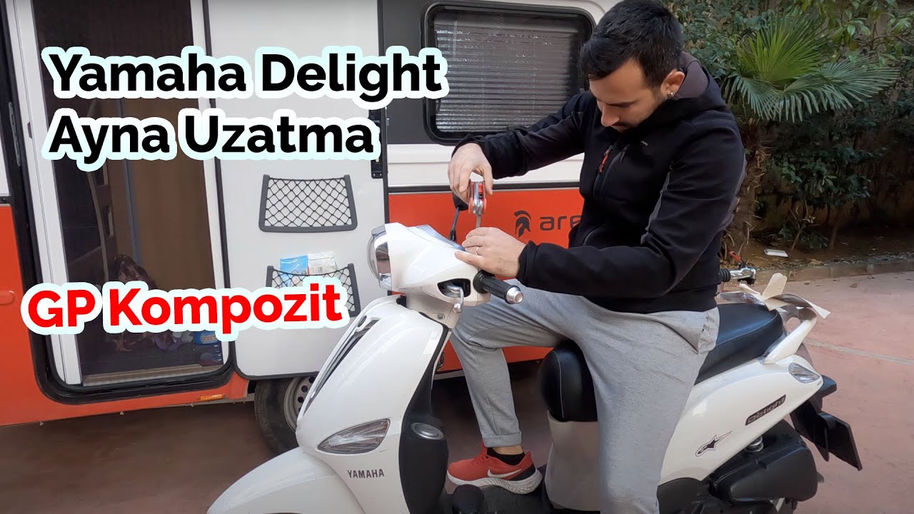 Yamaha Delight GP Kompozit Ayna Uzatma Uygulaması