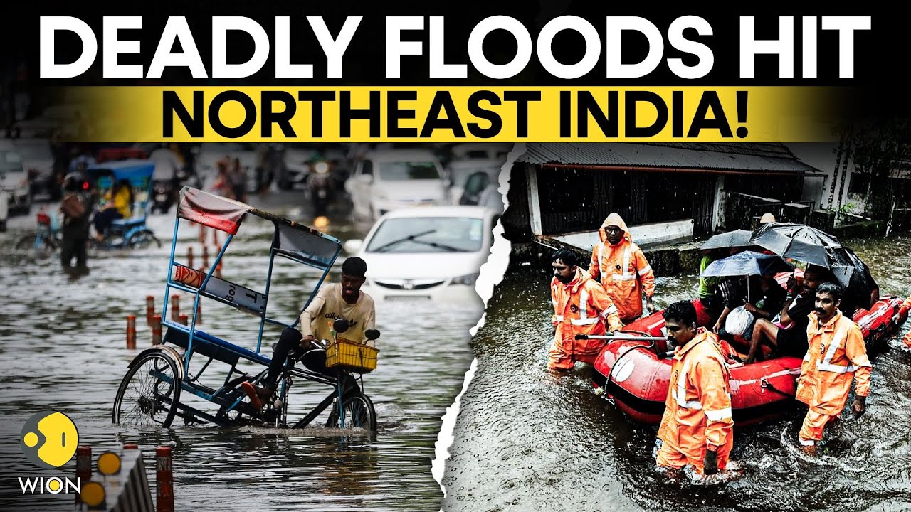 Northeast India Floods LIVE: Heavy Rain In India | 3 Army Personnel Dead | Northeast Flood LIVE