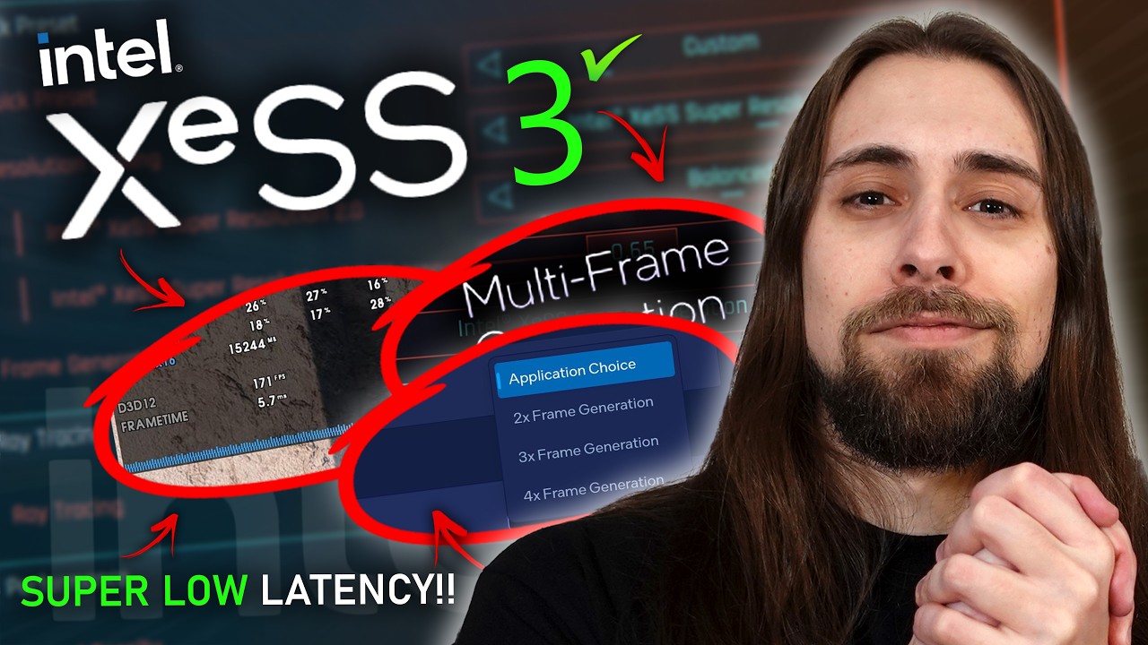 Testing XeSS 3 Multi Frame generation!! Latency, Quality & General Usability