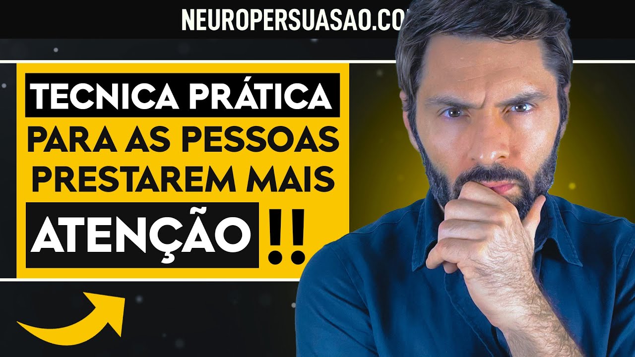 Como PRENDER a ATENÇÃO das pessoas e deixá-las DESESPERADAS pra te ouvir