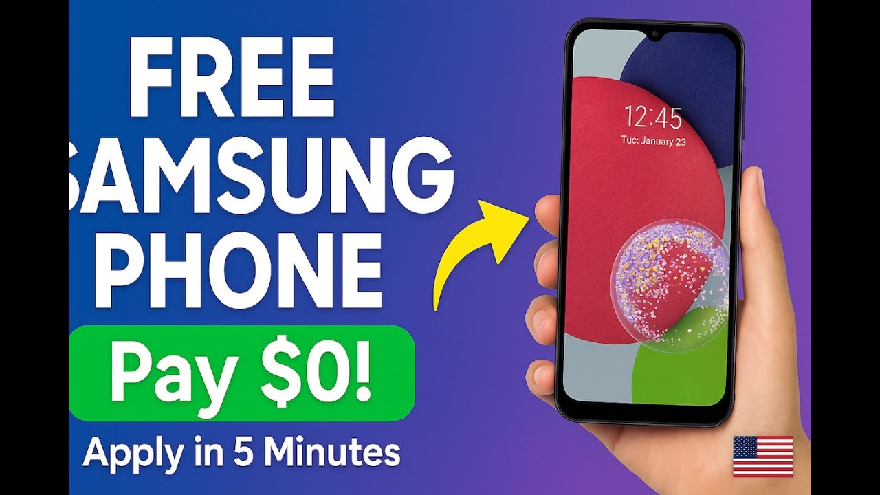 Бесплатный правительственный телефон Samsung Galaxy &ndash; подайте заявку за 5 минут, заплатите 0 долл...