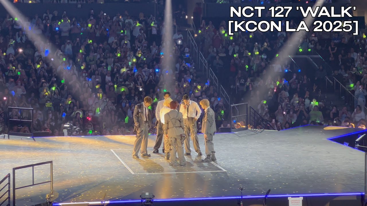[4K] [KCON LA 2025] NCT 127 (엔시티 127) 'Walk (삐그덕)'