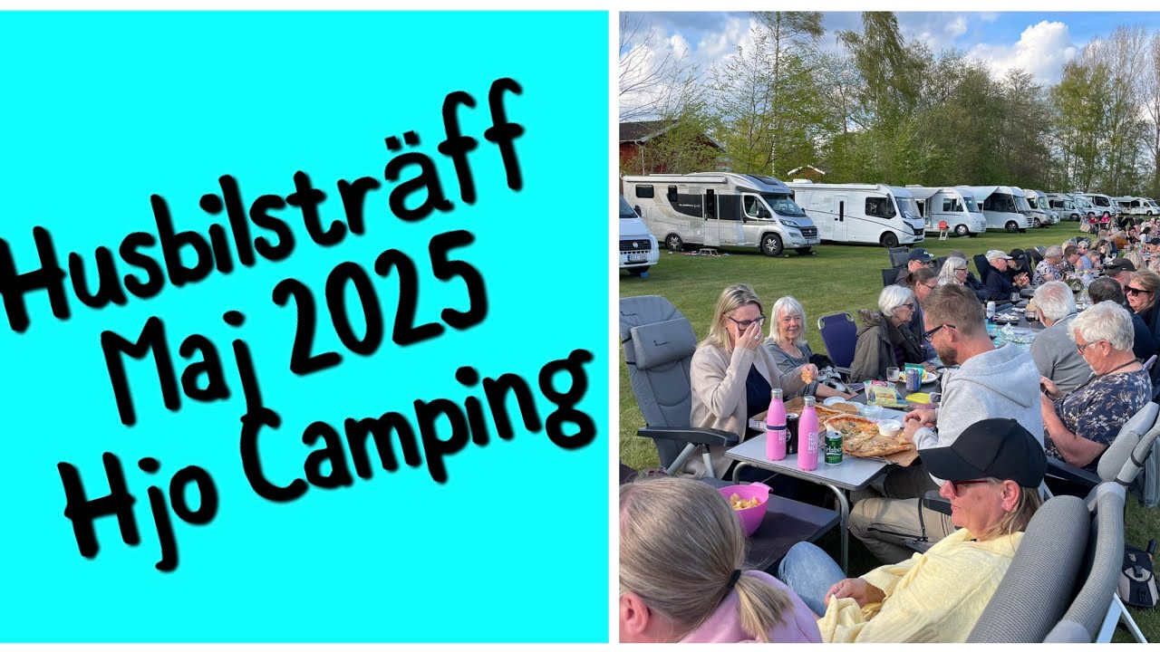 Husbilsträff Hjo 2025 - Hjo Camping
