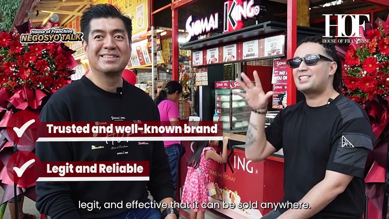 Boy2 Quizon and SiomaiKing Franchise Business