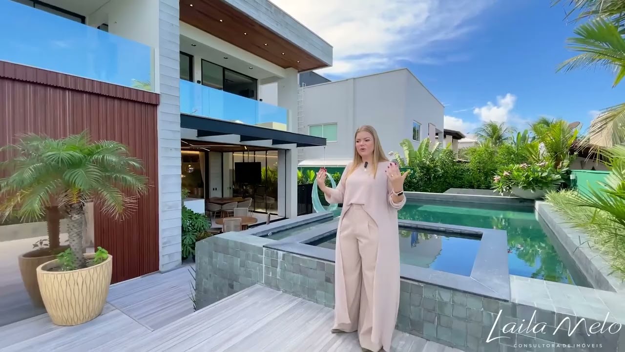 MANSÃO NO ALPHAVILLE FORTALEZA TODA PROJETADA