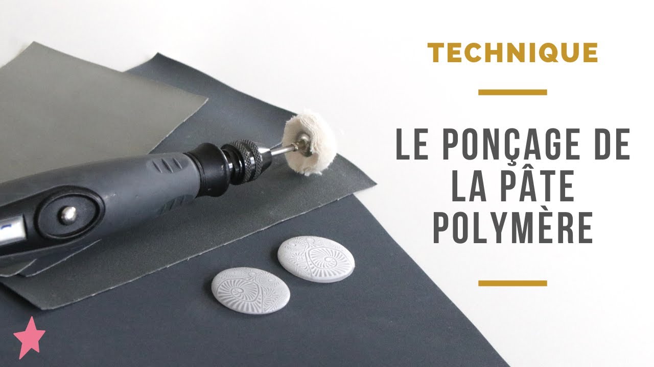 TECHNIQUE | Ponçage et polissage de la pâte polymère