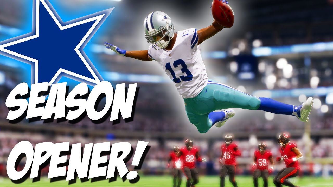 Dallas Cowboys SEASON OPENER VS TOM BRADY! Madden 23 Franchise Mode