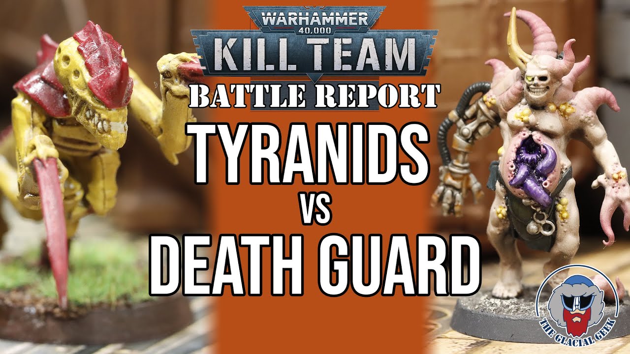 Death Guard VS Tyranids - Kill Team Batrep w/ Matt from @miniwargaming