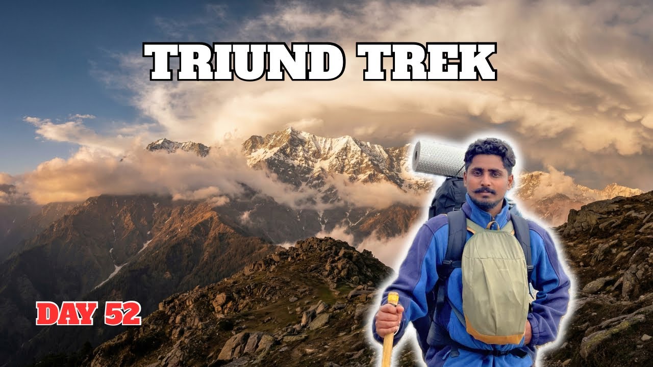 Triund Top Pahunch Gaye! 🏔️ Most Tiring Day of My Life | Dharamkot Route | Musafir Laddi