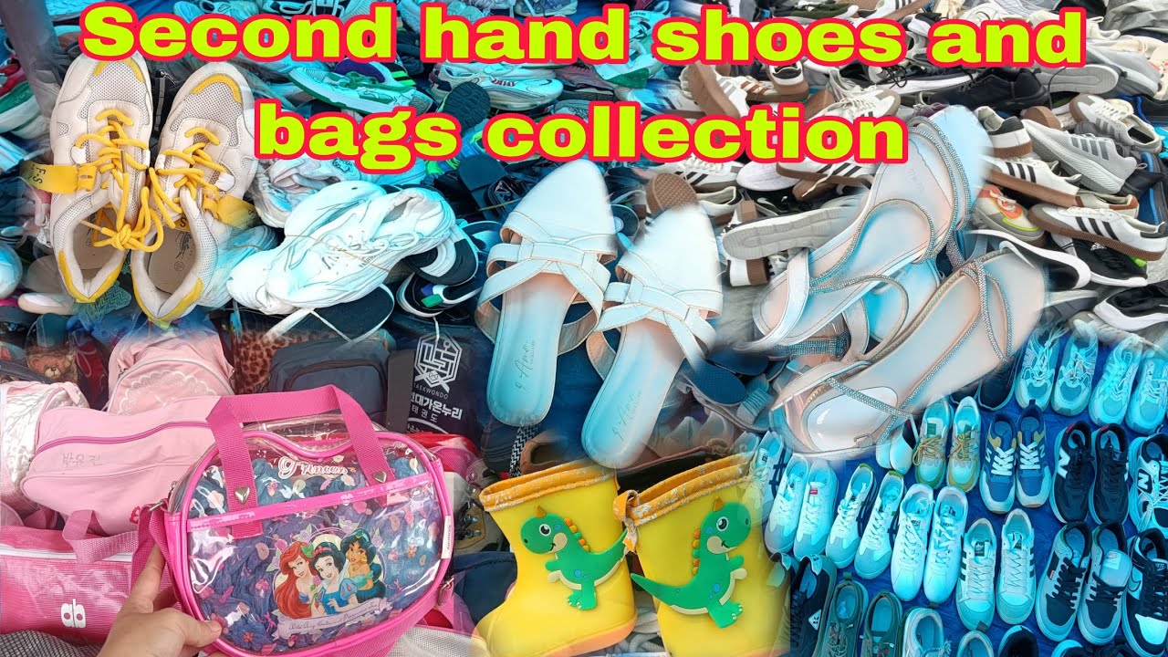 Second hand shoes and bags collection ||Super Market Dimapur || Thrifting Vlog