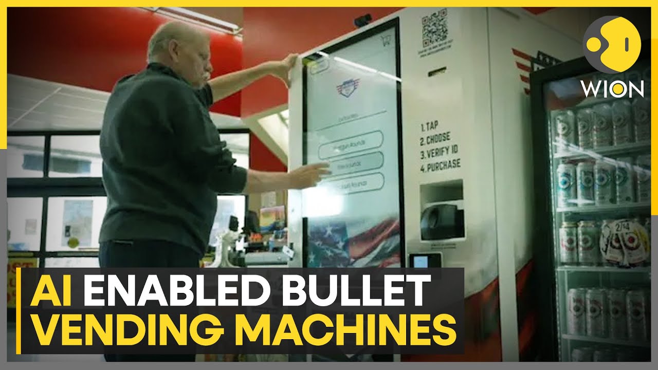 US: Bullet vending machines legalised in Alabama, Oklahoma & Texas | World News | WION