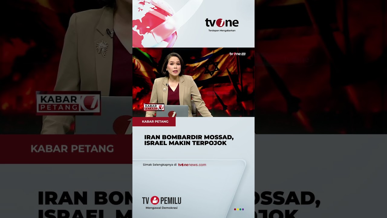 Israel Terpojok! Rudal Iran Hantam Markas Mossad | tvOne