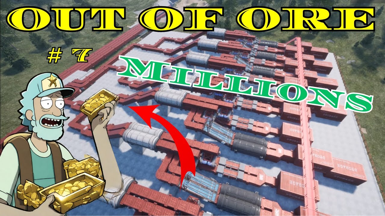 MILLIONS!! Out of Ore: Blast Mine part 7! Moving MOUNTANS!!!
