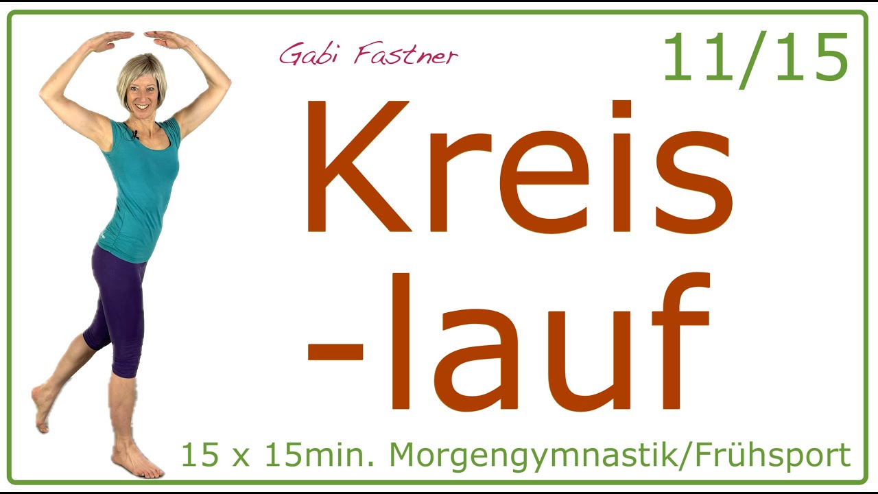 11/15 🍋 15 min. Kreislauftraining | Hellwach - Schritte - Kalorienverbauch | ohne Ger&auml;te, im Stehen