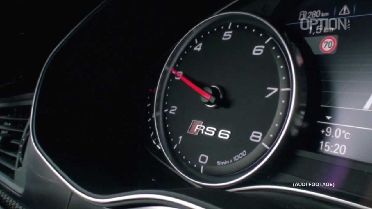 290 km/h with the new Audi RS6 Avant (Option Auto)