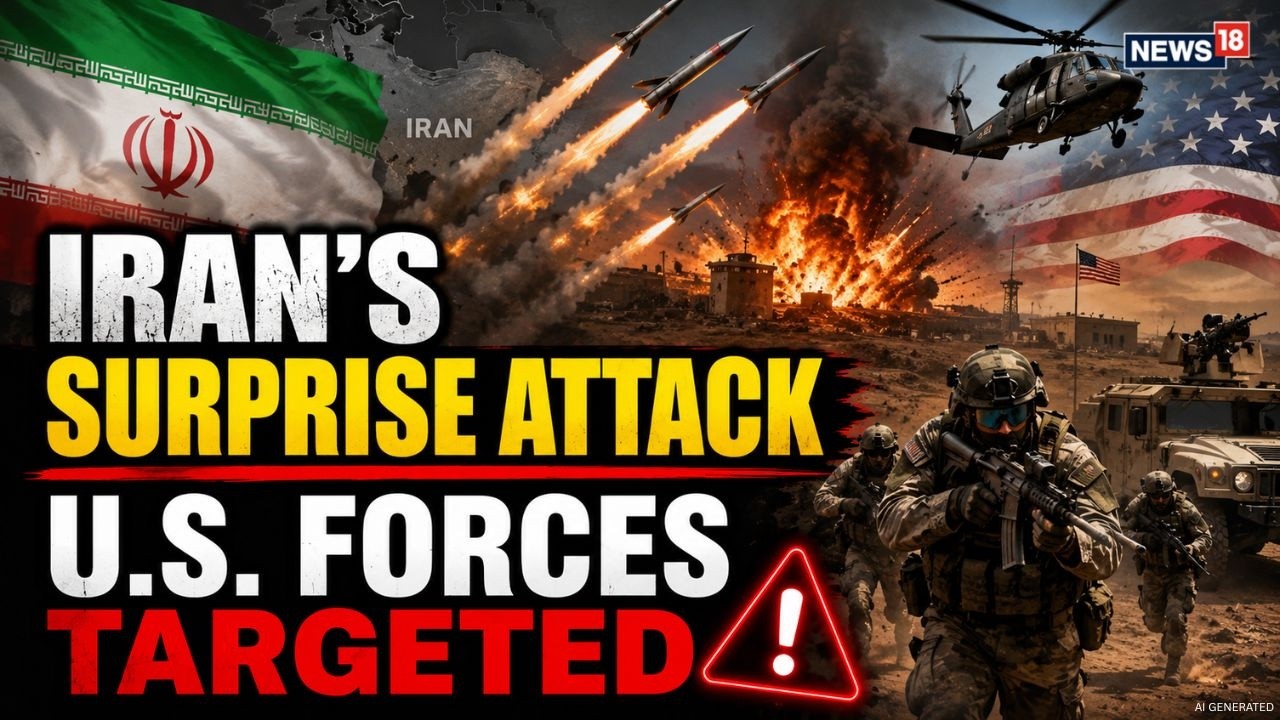 BREAKING LIVE: Iran Launches 'Surprise Attack' on U.S. Forces in Middle East | U.S Military Responds
