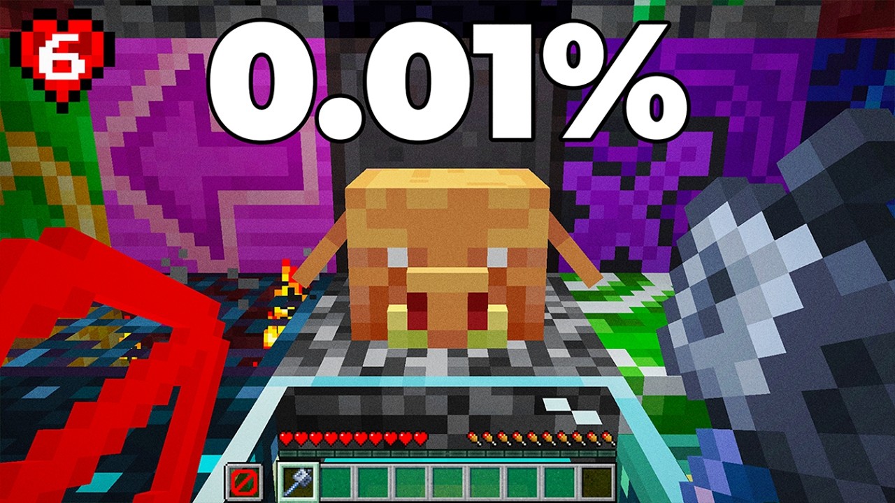 Zdobyłem NAJRZADZSZE BLOKI w Minecraft Hardcore