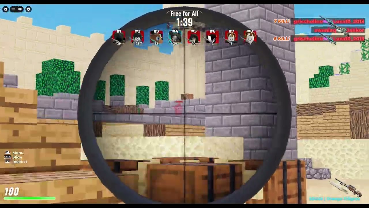 Roblox PLaying Sniper arena