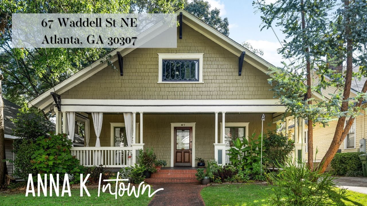67 Waddell St NE | Inman Park Atlanta Home for Sale