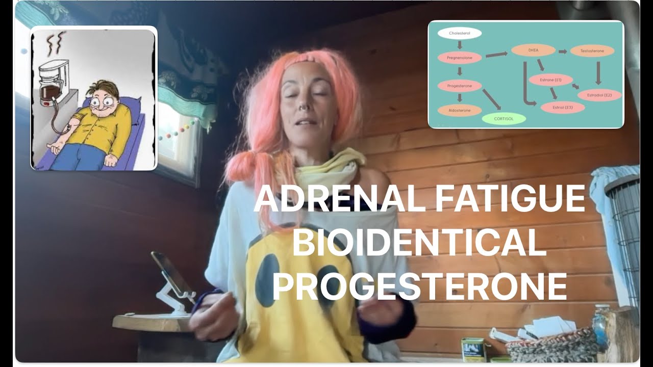 ADRENAL FATIGUE , ADRENAL INSUFFICIENCY , HIGH AND LOW CORTISOL ,BIOIDENTICAL PROGESTERONE CREAM
